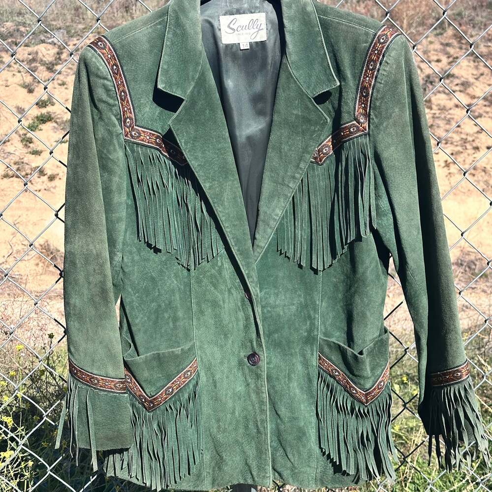 Scully Women's Fringe Suede Jacket